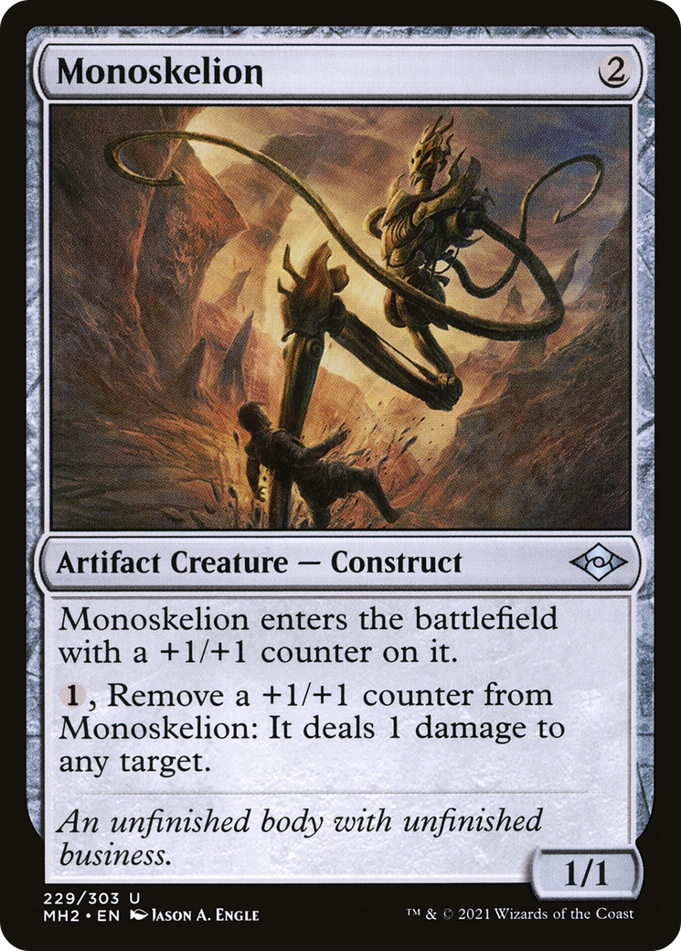 {C} Monoskelion (Foil) [Modern Horizons 2] [MH2 229]