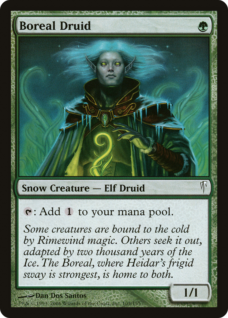 {C} Boreal Druid [Coldsnap][CSP 105]