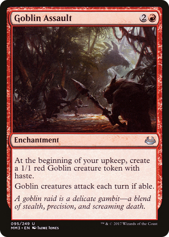{C} Goblin Assault [Modern Masters 2017][MM3 095]