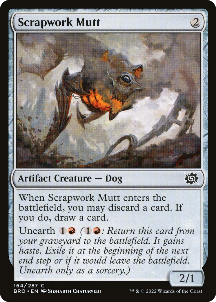 {C} Scrapwork Mutt [The Brothers' War][BRO 164]