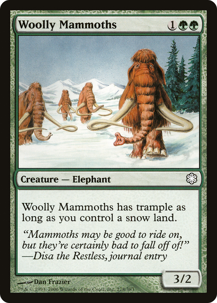 {C} Woolly Mammoths [CTD 278]