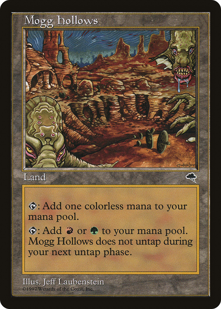 {C} Mogg Hollows [Tempest][TMP 320]