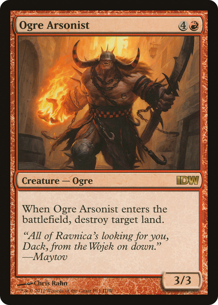 {R} Ogre Arsonist [IDW Comics 2013][PA PI13 011]