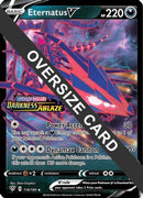 [JUM PKM-R] Eternatus V (116/189) (Jumbo Card) [Sword & Shield: Darkness Ablaze]