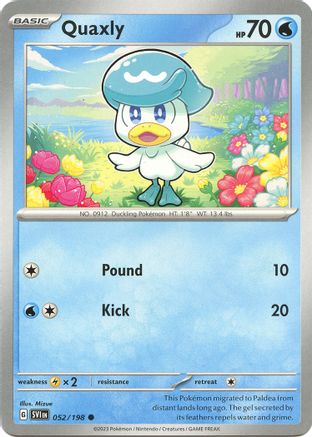 [PKM] Quaxly 52 - SV01 Scarlet & Violet Base Set