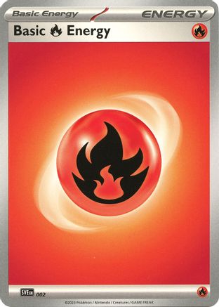 [PKM BE] Basic Fire Energy 2 - SV01 Scarlet & Violet Base Set