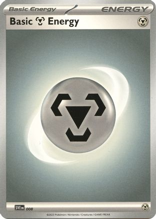 [PKM BE] Basic Metal Energy 8 - SV01 Scarlet & Violet Base Set