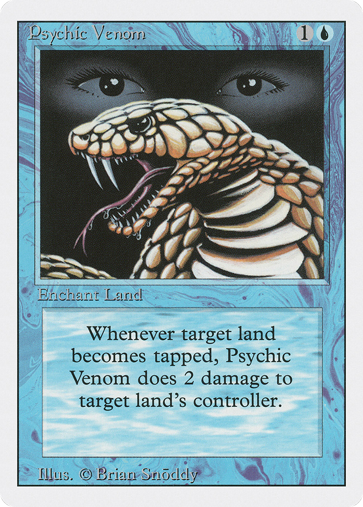 {C} Psychic Venom [Revised Edition][3ED 076] - Misty Mountain Games