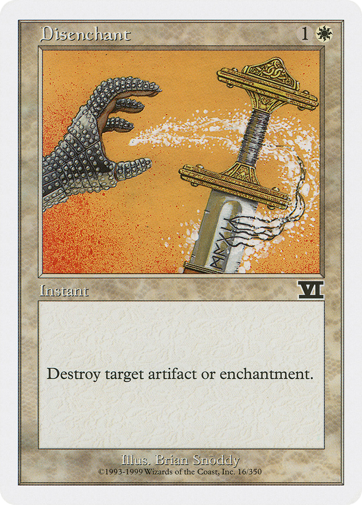 {C} Disenchant [Classic Sixth Edition][6ED 016]