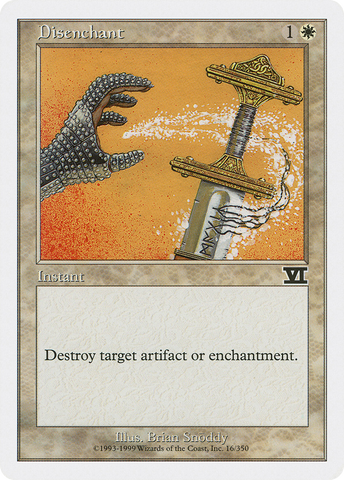 {C} Disenchant [Classic Sixth Edition][6ED 016]