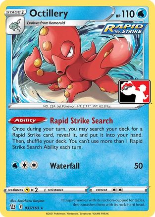 [PKM-R] Octillery (037/163) [Prize Pack Series One]