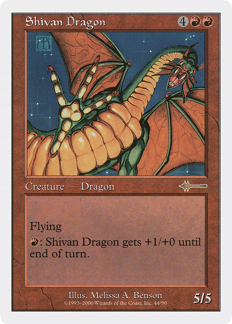 {R} Shivan Dragon [Beatdown][BTD 044] - Misty Mountain Games
