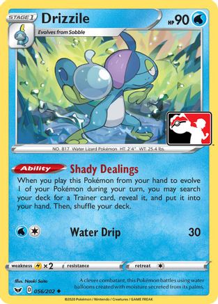 [PKM] Drizzile (056) [Prize Pack Series Cards]
