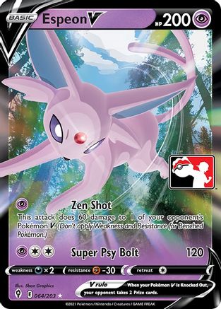 [PKM-R] Espeon V (064/203) [Prize Pack Series One]