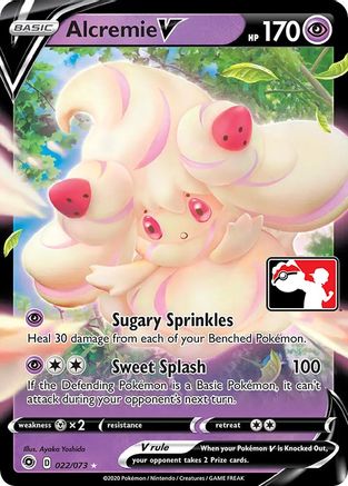 [PKM-R] Alcremie V (22/73) [Prize Pack Series One]