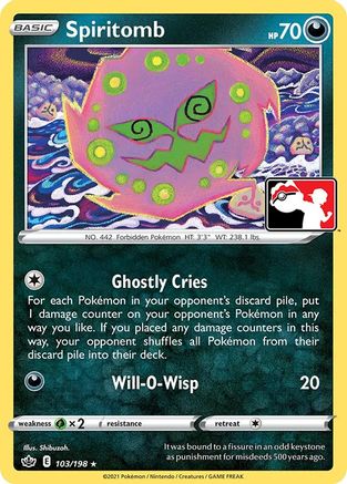 [PKM] Spiritomb (103) [Prize Pack Series Cards]