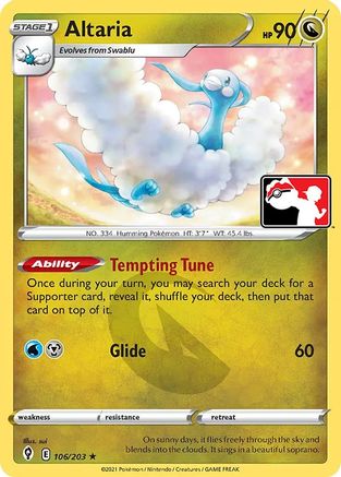 [PKM-R] Altaria (106/203) [Prize Pack Series One]