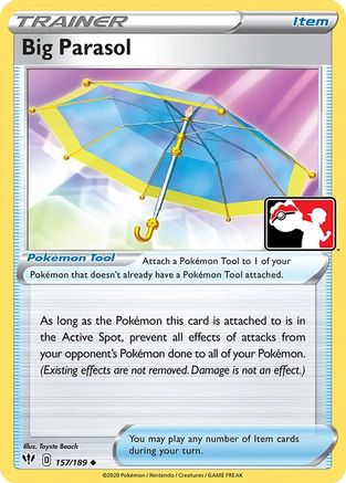[TR] Big Parasol (157/189) [Prize Pack Series One]
