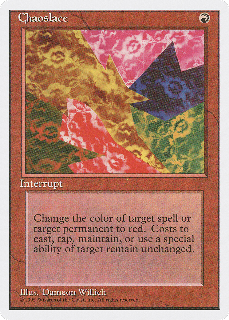 {R} Chaoslace [Fourth Edition][4ED 182]