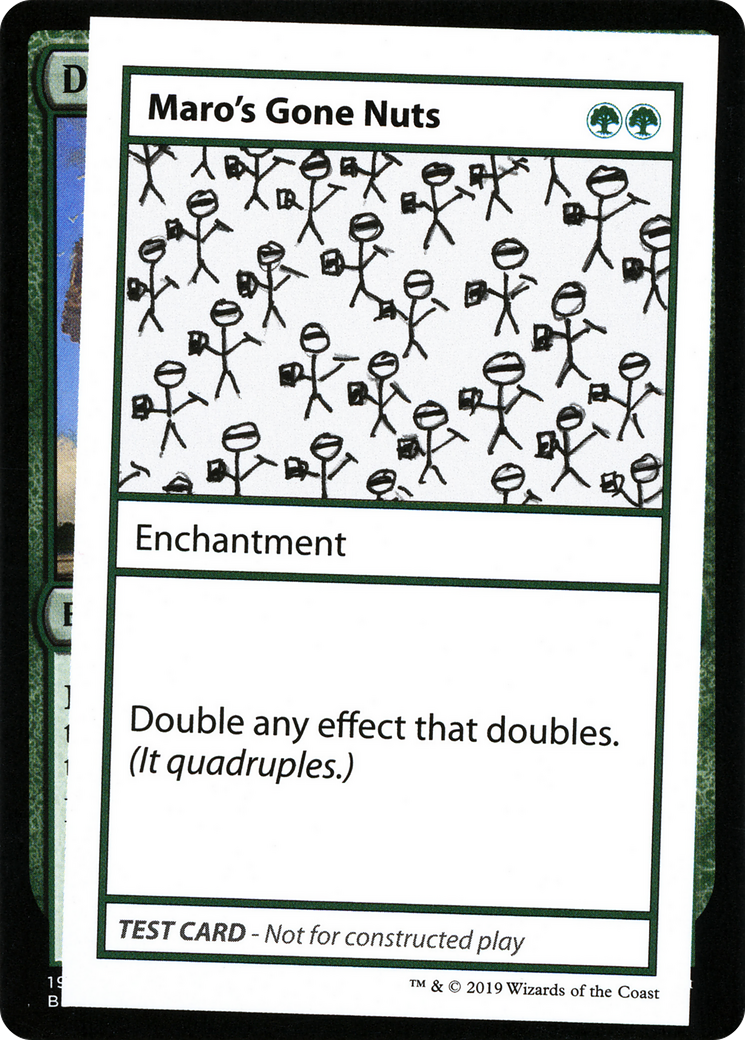 {R} Maro's Gone Nuts (2021 Edition) [Mystery Booster Playtest Cards][CMB1 081]
