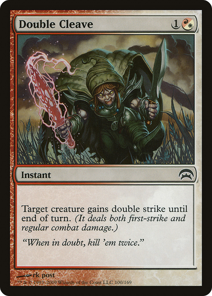 {C} Double Cleave [Planechase][HOP 100]
