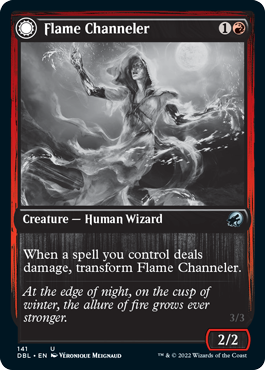 {C} Flame Channeler // Embodiment of Flame [Innistrad: Double Feature][DBL 141]