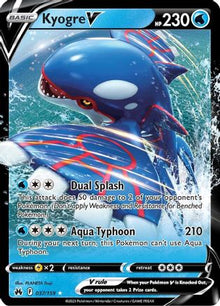 [PKM] Kyogre V (037/159) [Sword & Shield: Crown Zenith]