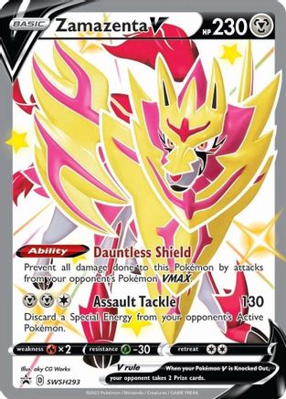 [PKM] Zamazenta V (SWSH293) [Sword & Shield: Black Star Promos]
