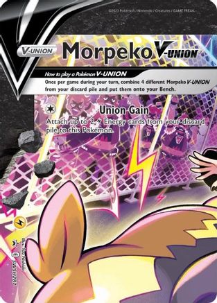 [PKM] Morpeko V-Union (SWSH287) [Sword & Shield: Black Star Promos]