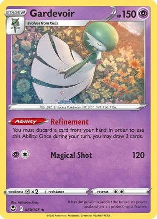 [PKM-R] Gardevoir (069/195) (Theme Deck Exclusive) [Sword & Shield: Silver Tempest]