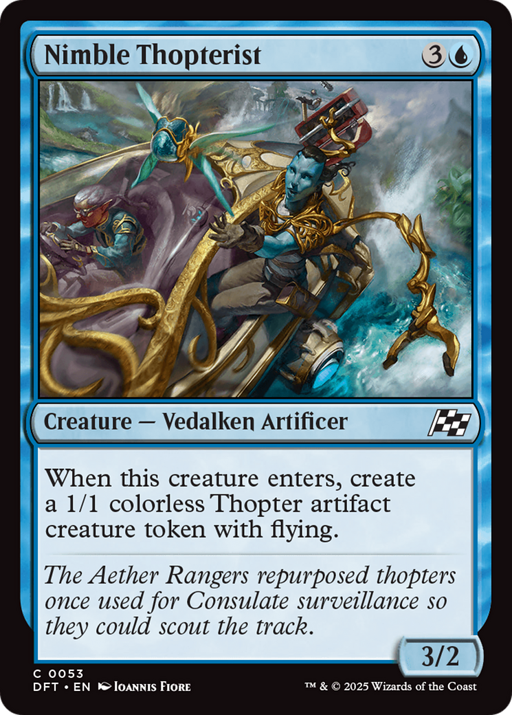 {@C} Nimble Thopterist [Aetherdrift][DFT 053]