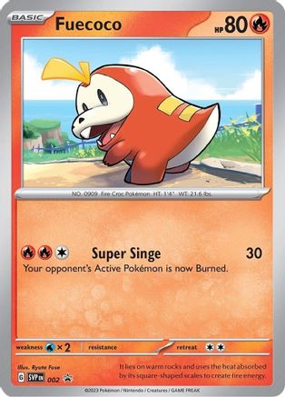 [PKM] Fuecoco (002) [Scarlet & Violet: Black Star Promos]
