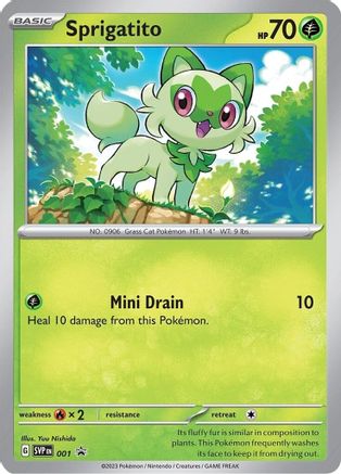 [PKM] Sprigatito (001) [Scarlet & Violet: Black Star Promos]