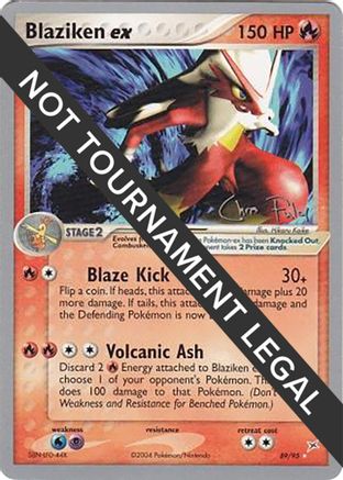 [WC PKM-R] Blaziken ex (89/95) (Blaziken Tech - Chris Fulop) [World Championships 2004]