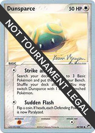 [PKM] Dunsparce (60/100) (Team Rushdown - Kevin Nguyen) [World Championships 2004]