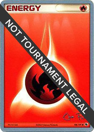 [PKM BE]Fire Energy (108/109) (Blaziken Tech - Chris Fulop) [World Championships 2004]
