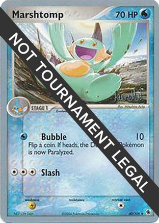 [PKM] Marshtomp (40/109) (Rocky Beach - Reed Weichler) [World Championships 2004]