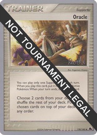 [PKM] Oracle (138/144) (Rocky Beach - Reed Weichler) [World Championships 2004]