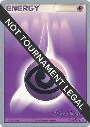 [PKM BE]Psychic Energy (107/109) (Team Rushdown - Kevin Nguyen) [World Championships 2004]