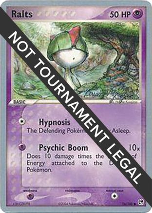 [PKM] Ralts (74/100) (Team Rushdown - Kevin Nguyen) [World Championships 2004]