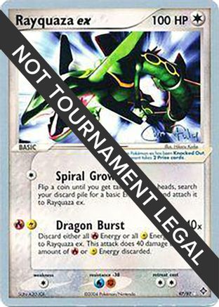 [PKM] Rayquaza ex (97/97) (Blaziken Tech - Chris Fulop) [World Championships 2004]