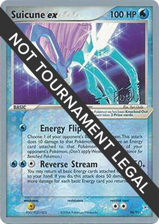 [WC PKM-R] Suicune ex (94/95) (Rocky Beach - Reed Weichler) [World Championships 2004]