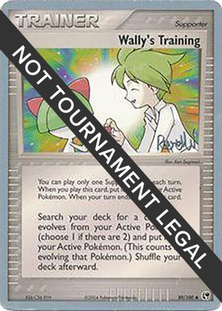 [WC TR] Wally's Training (89/100) (Rocky Beach - Reed Weichler) [World Championships 2004]