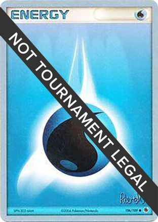 [PKM BE]Water Energy (106/109) (Rocky Beach - Reed Weichler) [World Championships 2004]