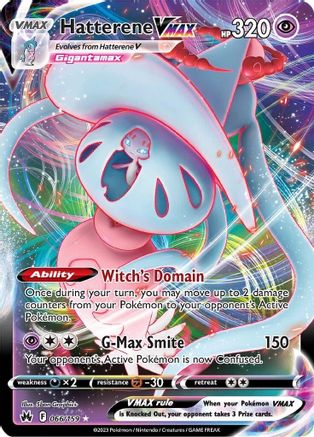 [PKM] Hatterene VMAX (066/159) [Sword & Shield: Crown Zenith]
