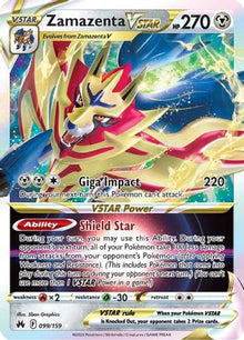 [PKM] Zamazenta VSTAR (099/159) [Sword & Shield: Crown Zenith]