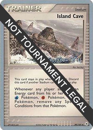 [PKM] Island Cave (89/101) (Bright Aura - Curran Hill's) [World Championships 2005]