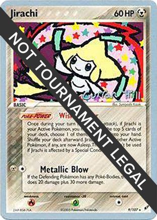 [WC PKM-R] Jirachi (9/107) (Bright Aura - Curran Hill's) [World Championships 2005]