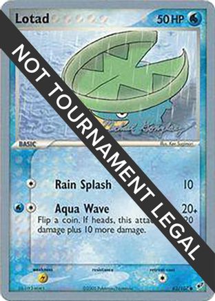 [PKM] Lotad (63/107) (King of the West - Michael Gonzalez) [World Championships 2005]