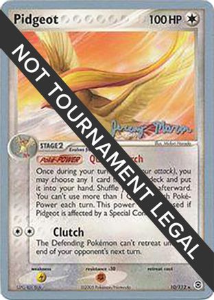 [PKM] Pidgeot (10/112) (Queendom - Jeremy Maron) [World Championships 2005]